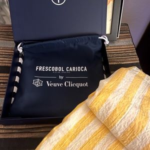 Veuve Clicquot Tablecloth/ Picnic blanket